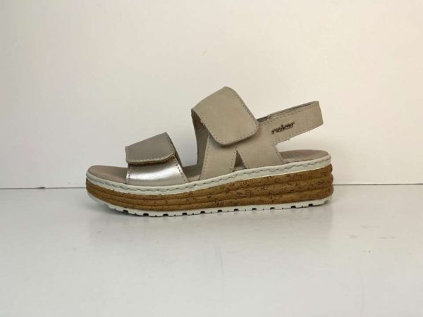 RIEKER 5115119 beige/guld