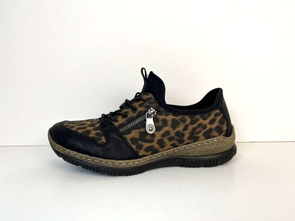 RIEKER 5145209 svart/leo