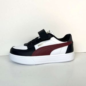 PUMA 5735201 vit/svart/vinröd