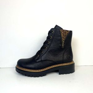 RIEKER 5395210 svart/leo