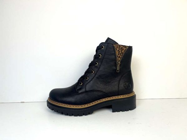 RIEKER 5395210 svart/leo