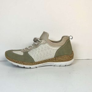 RIEKER 5146107 beige/vit