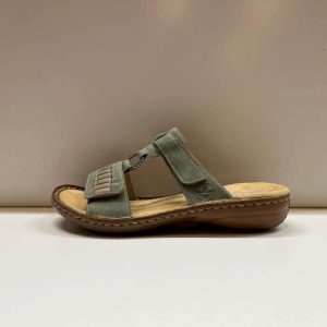 RIEKER 5416106 grön/beige