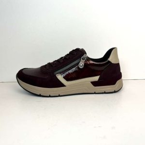 RIEKER 5336202 vinröd